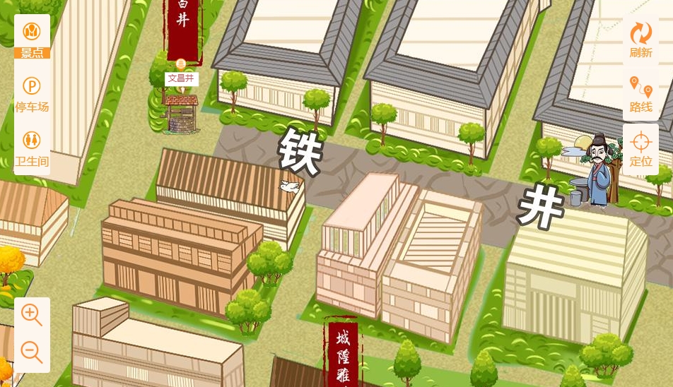 石碣镇智慧景区：手绘地图与语音导览的完美融合