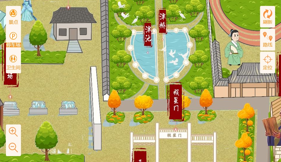 石碣镇手绘地图景区语音讲解导览系统：智慧景区建设的基石